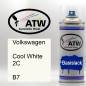 Preview: Volkswagen, Cool White 2C, B7: 400ml Sprühdose, von ATW Autoteile West.